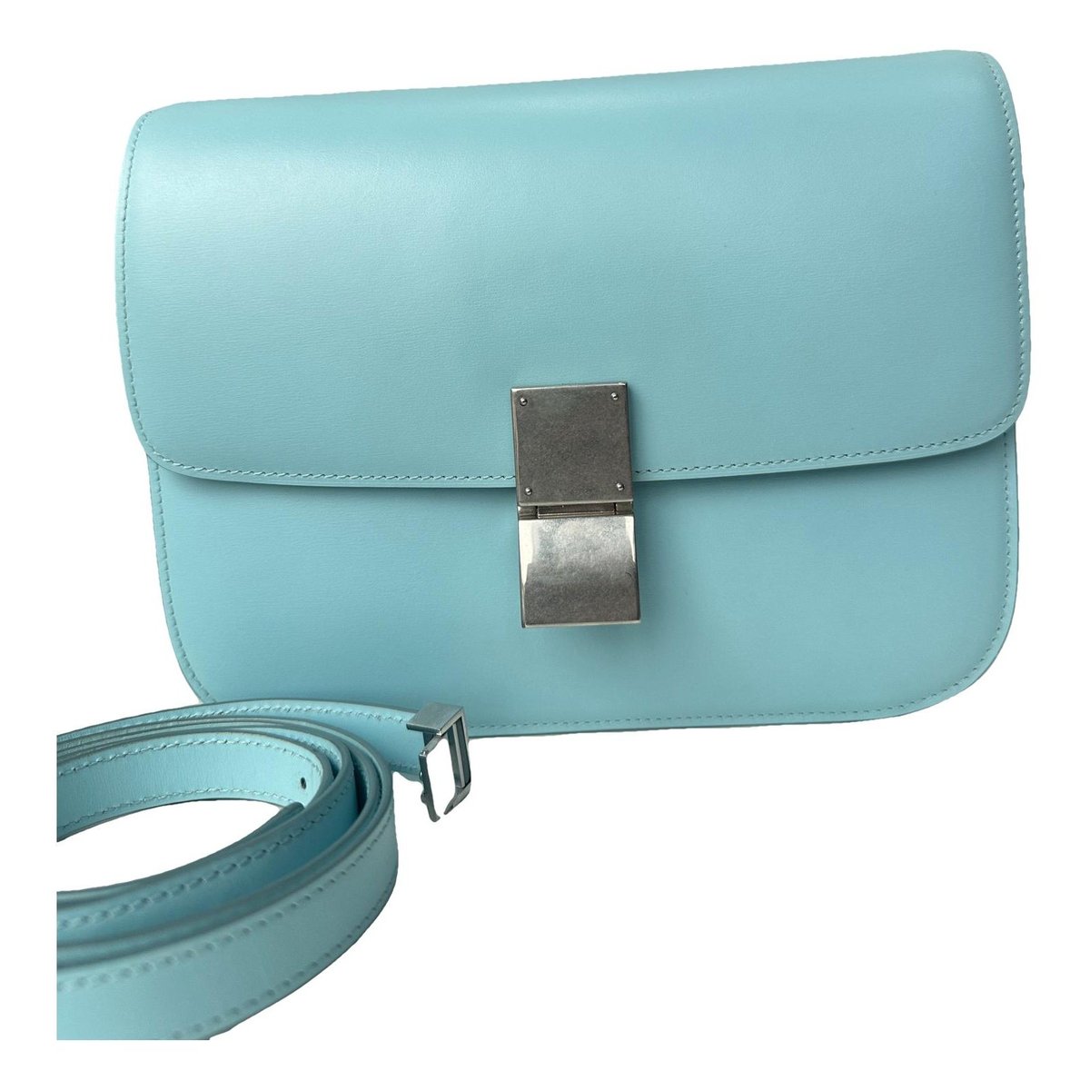 Classic leather handbag