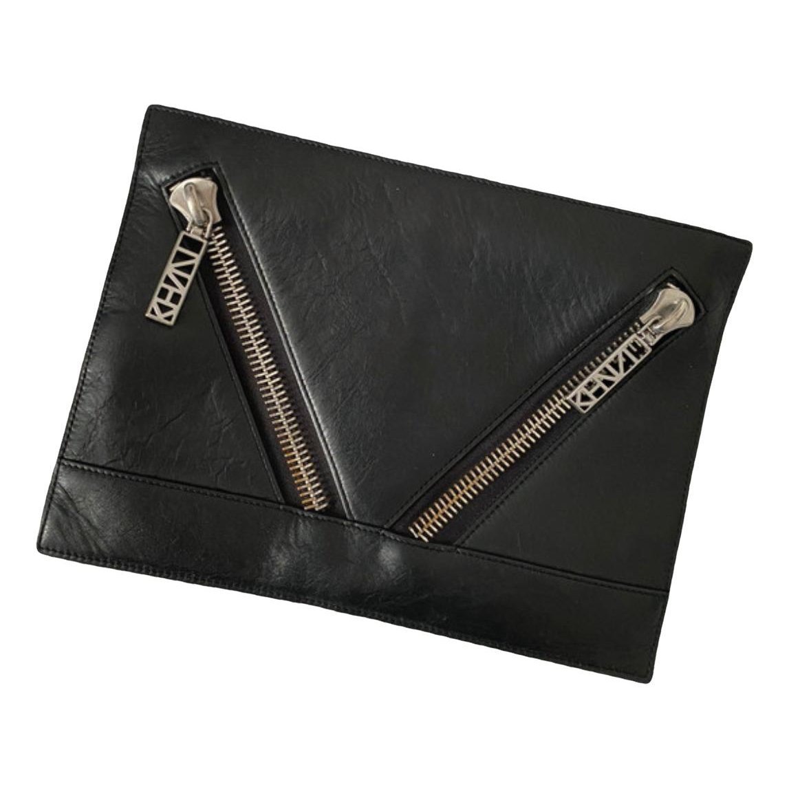 Kalifornia leather clutch bag