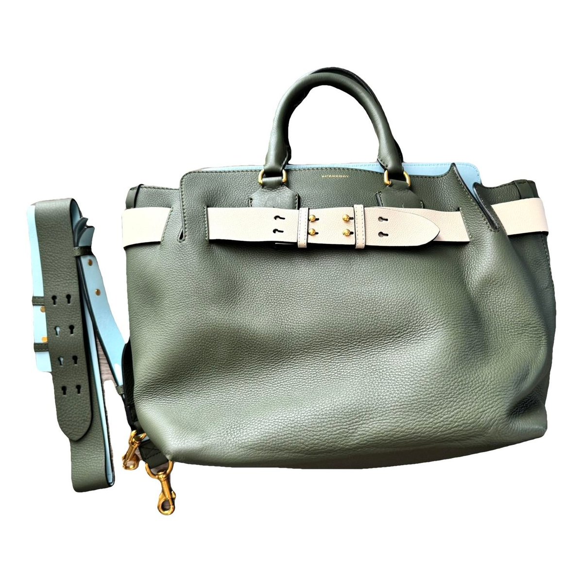The Belt leather handbag
