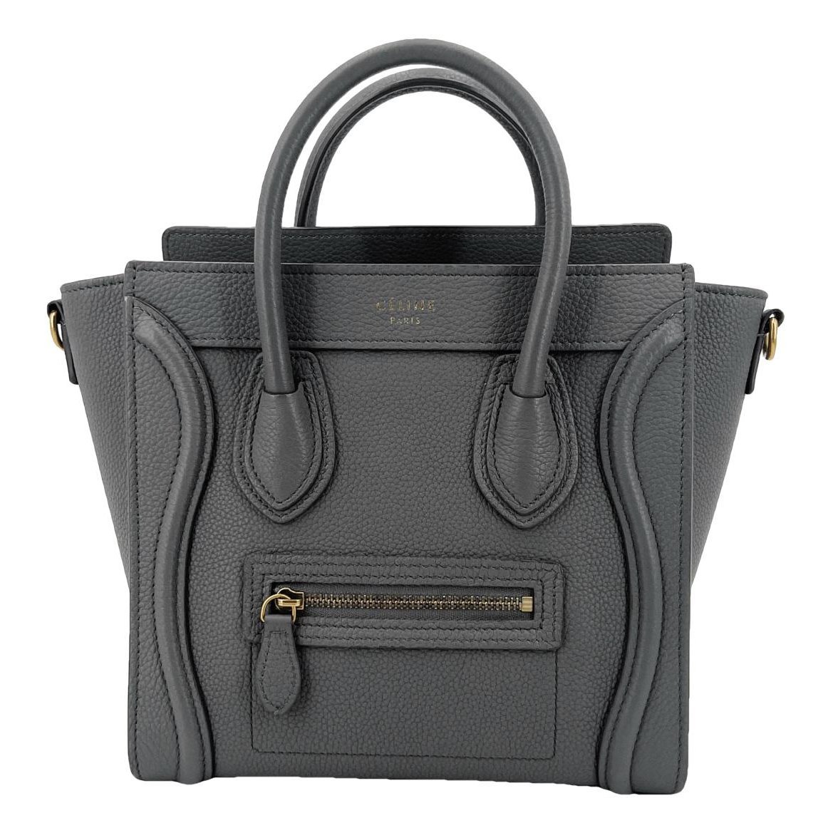 Nano Luggage leather handbag