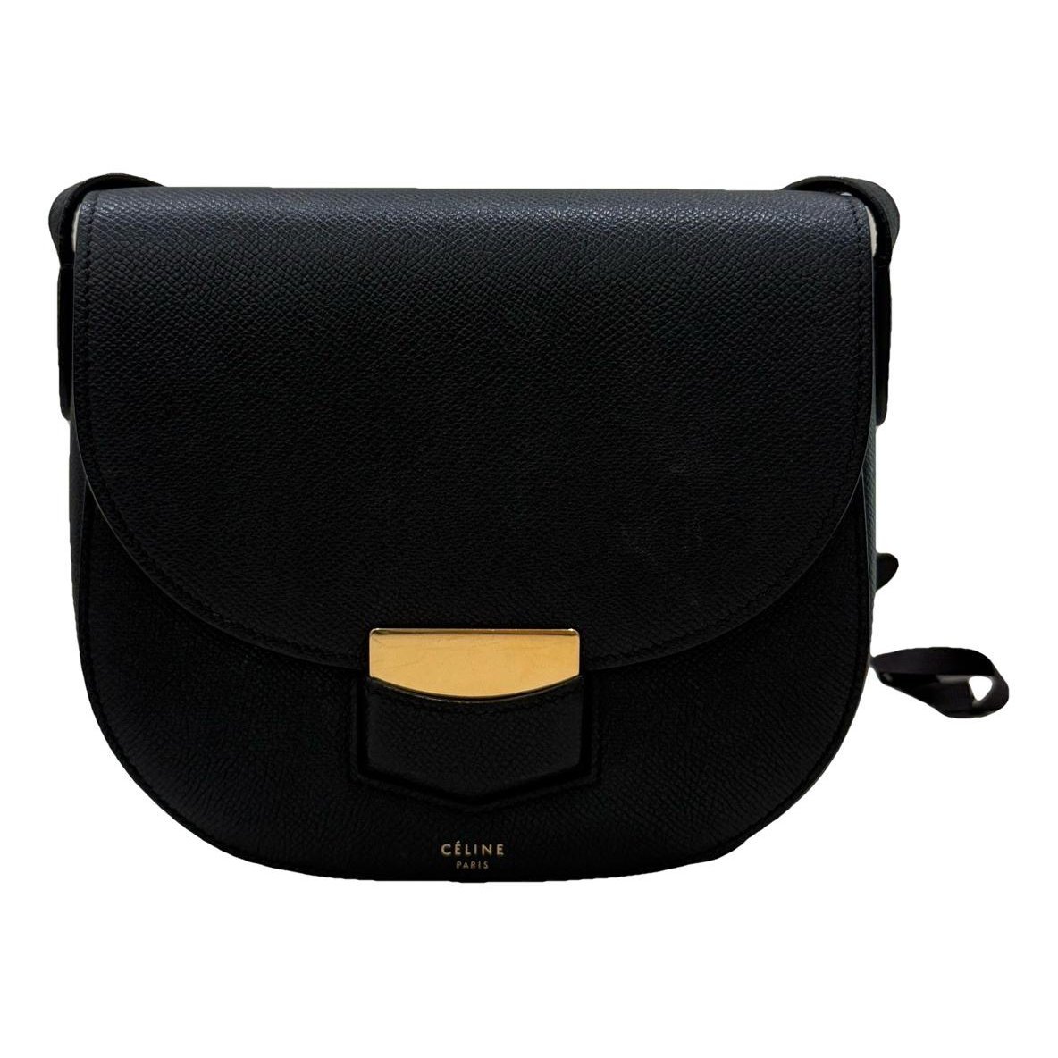 Trotteur leather crossbody bag
