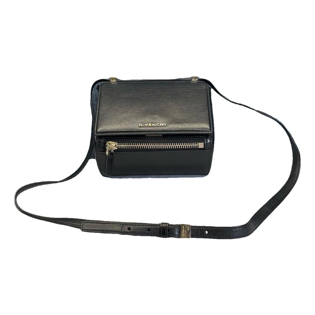 Pandora Box leather crossbody bag
