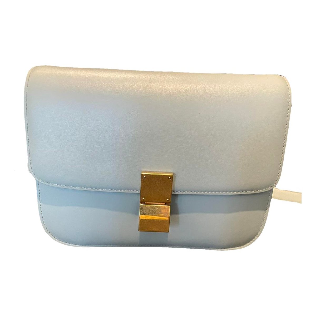 Classic leather crossbody bag