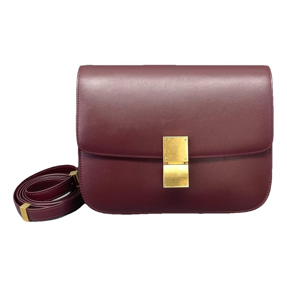 Classic leather handbag
