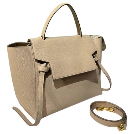 Belt leather handbag