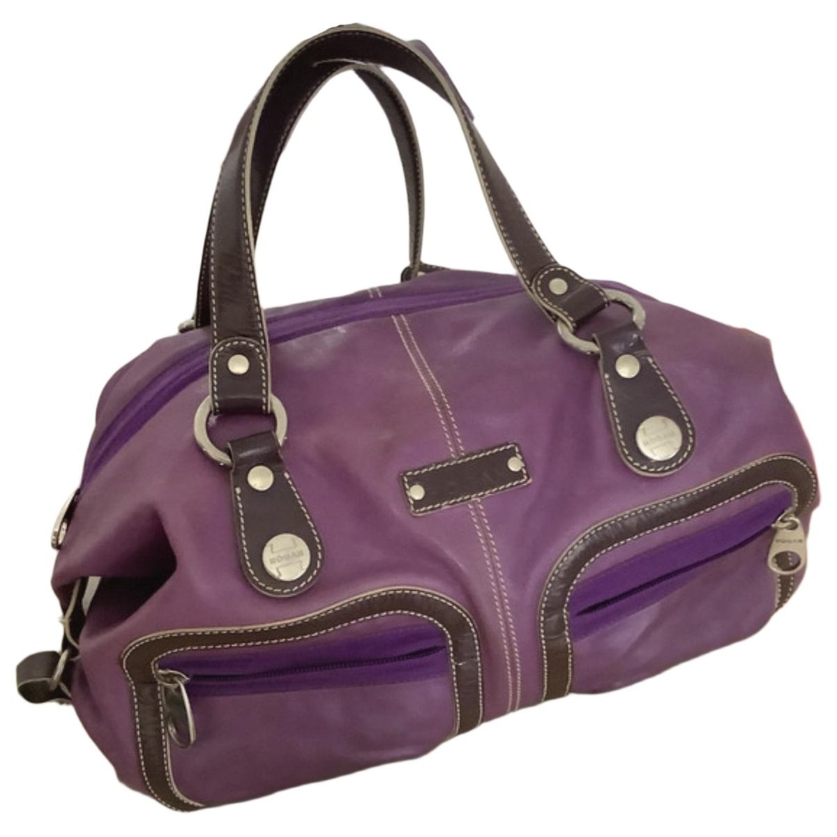 Leather handbag