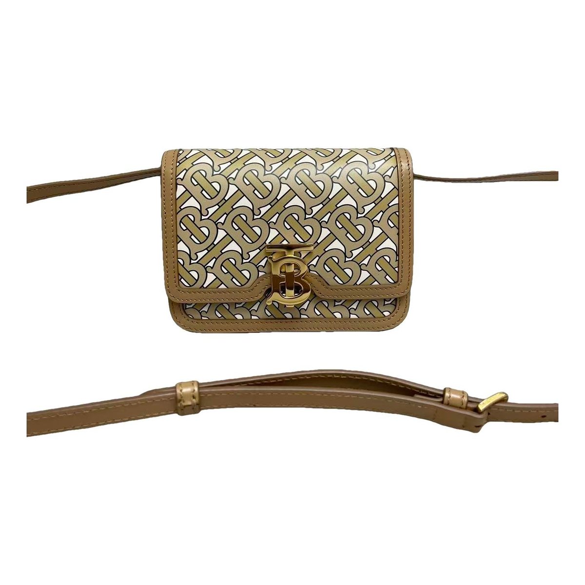 TB bag leather handbag