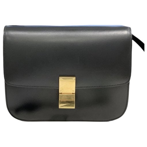 Classic leather crossbody bag