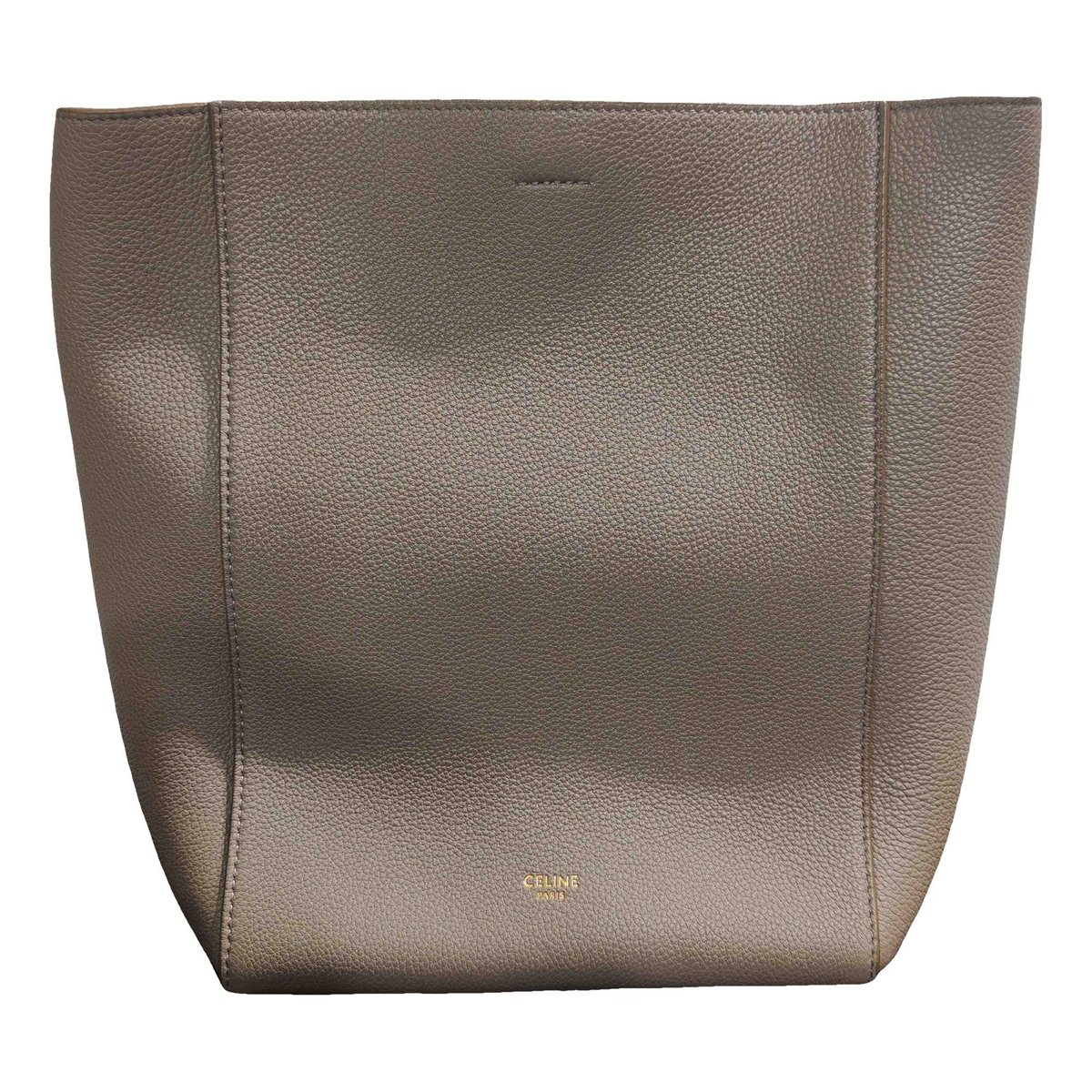 Seau Sangle leather tote