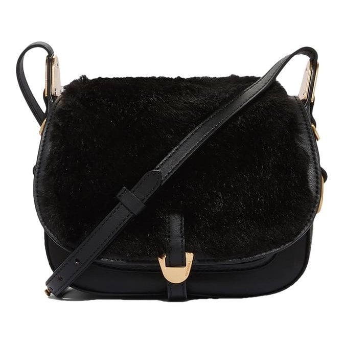 Leather crossbody bag
