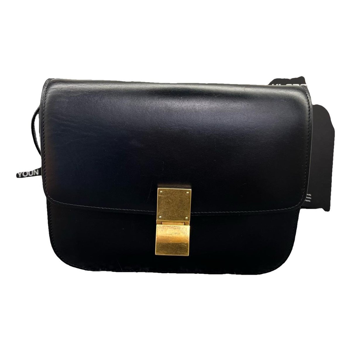 Classic leather crossbody bag