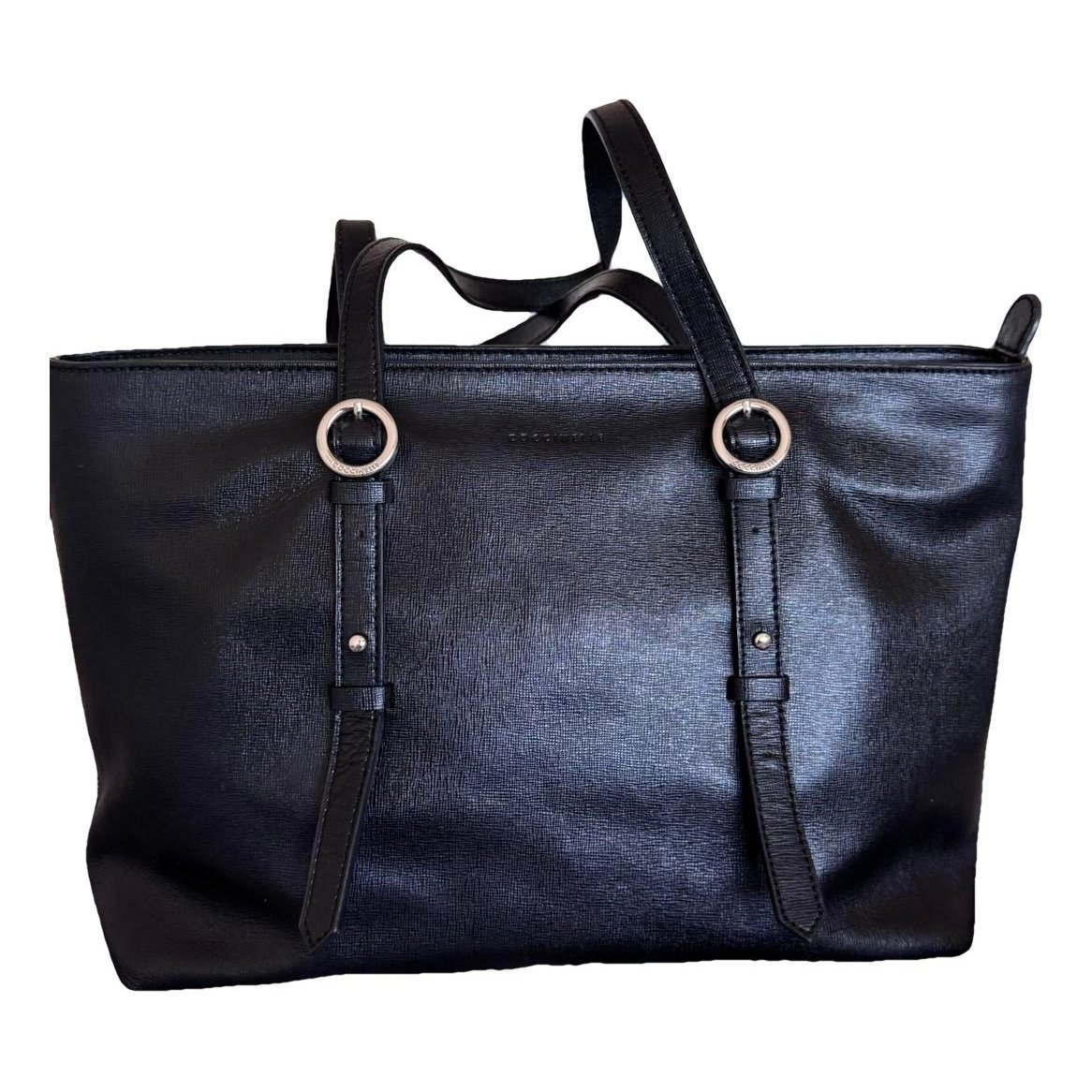 Leather tote