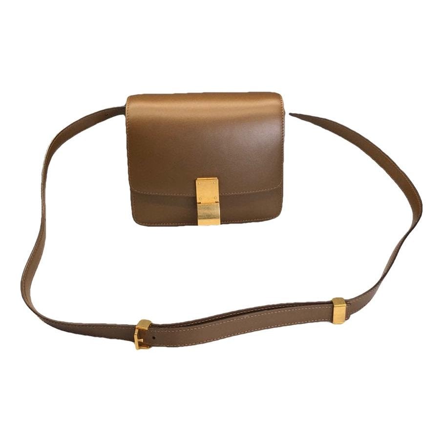 Classic leather handbag