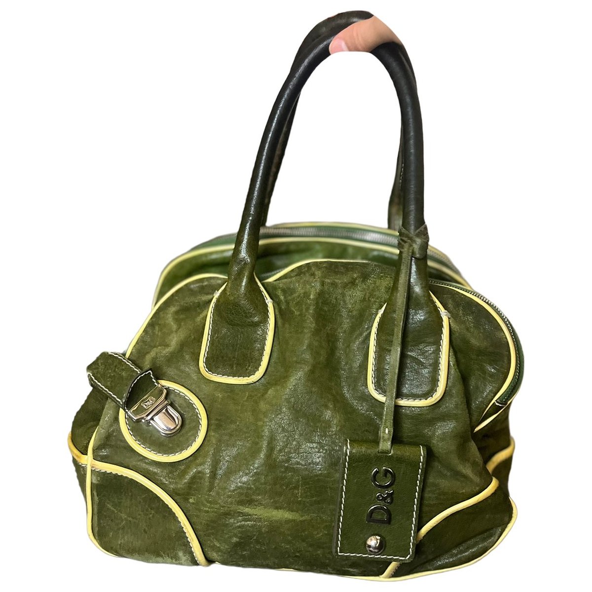 Leather handbag