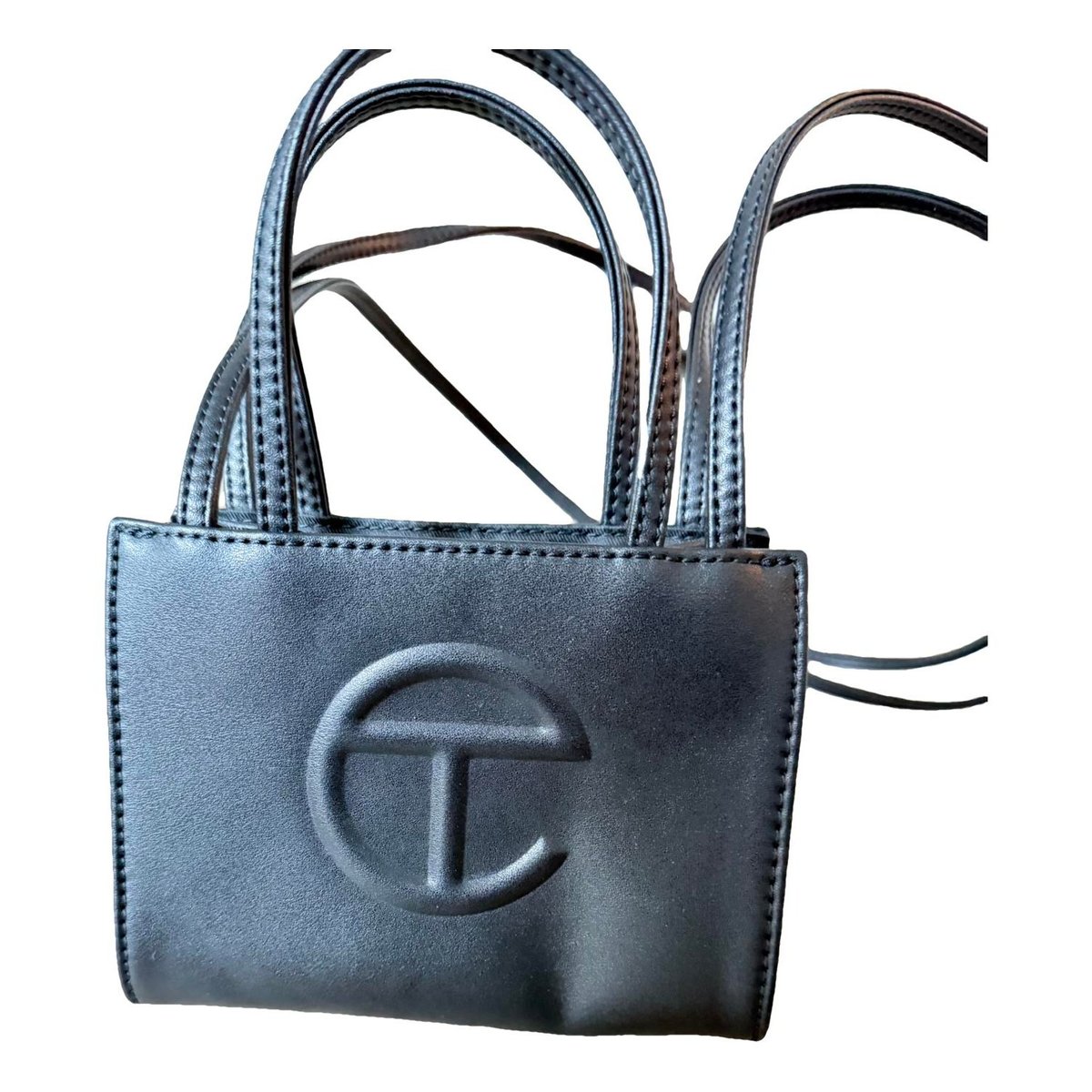 Small Shopping Bag leather tote