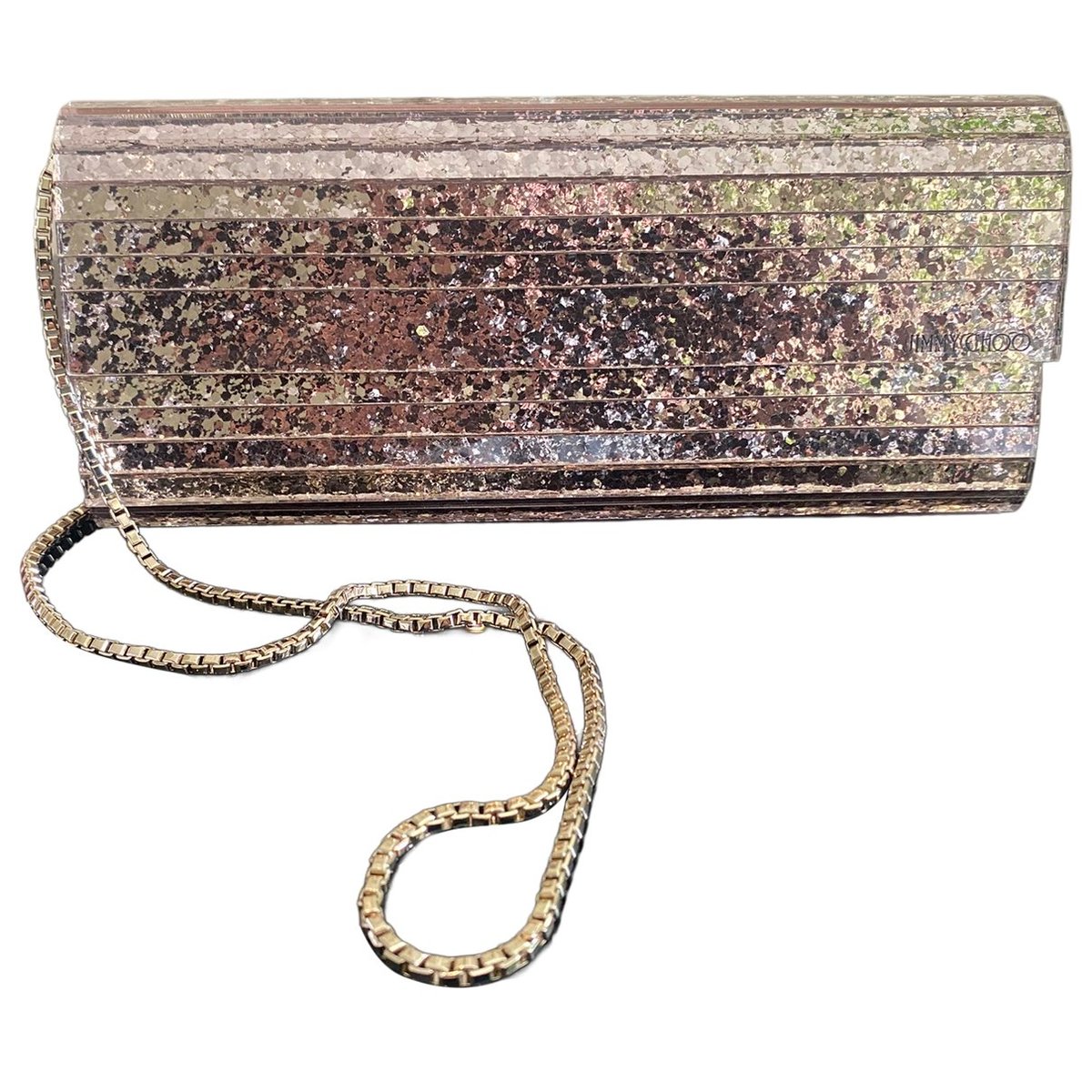Sweetie vinyl clutch bag