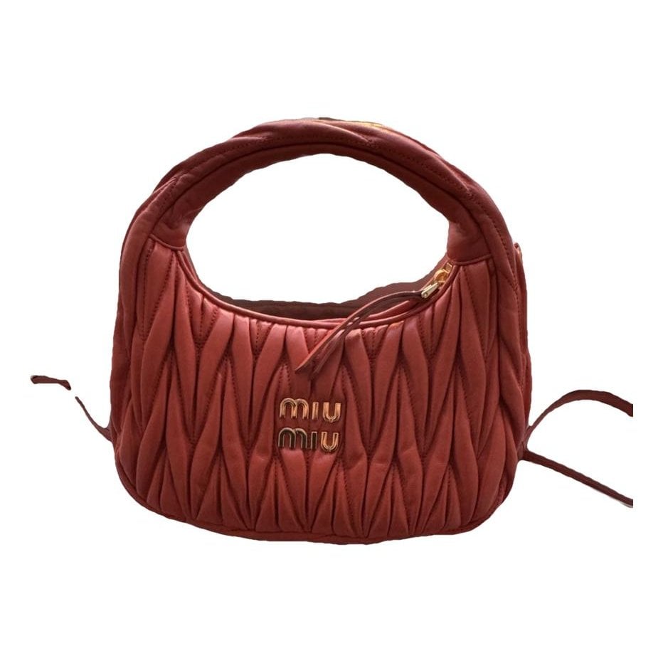 Miu Wander leather mini bag