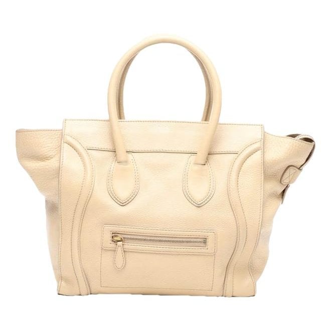Luggage leather handbag