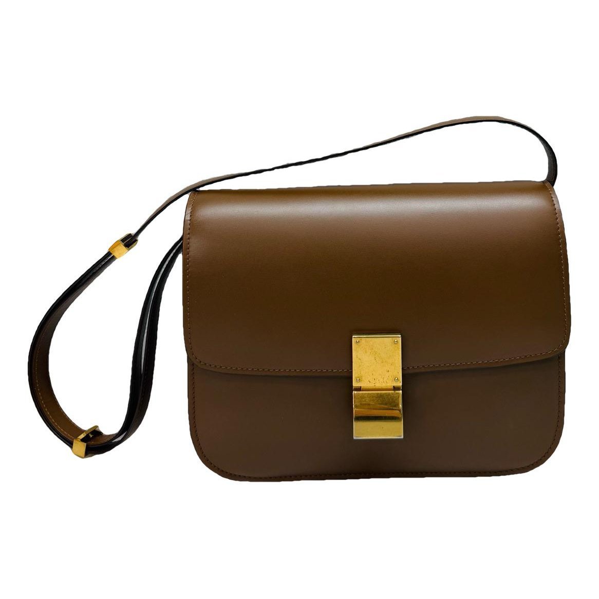 Classic leather crossbody bag