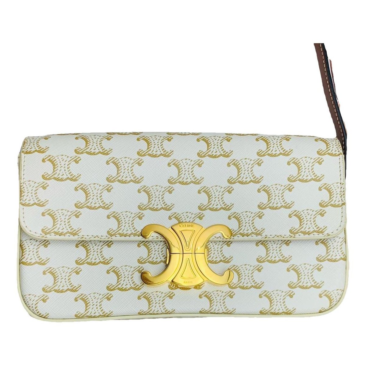 Triomphe Long leather handbag