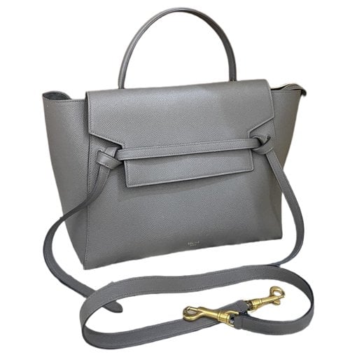 Belt leather handbag