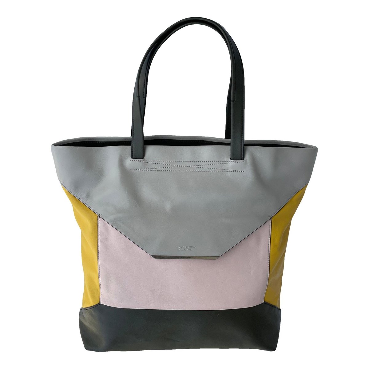 Enveloppe leather handbag