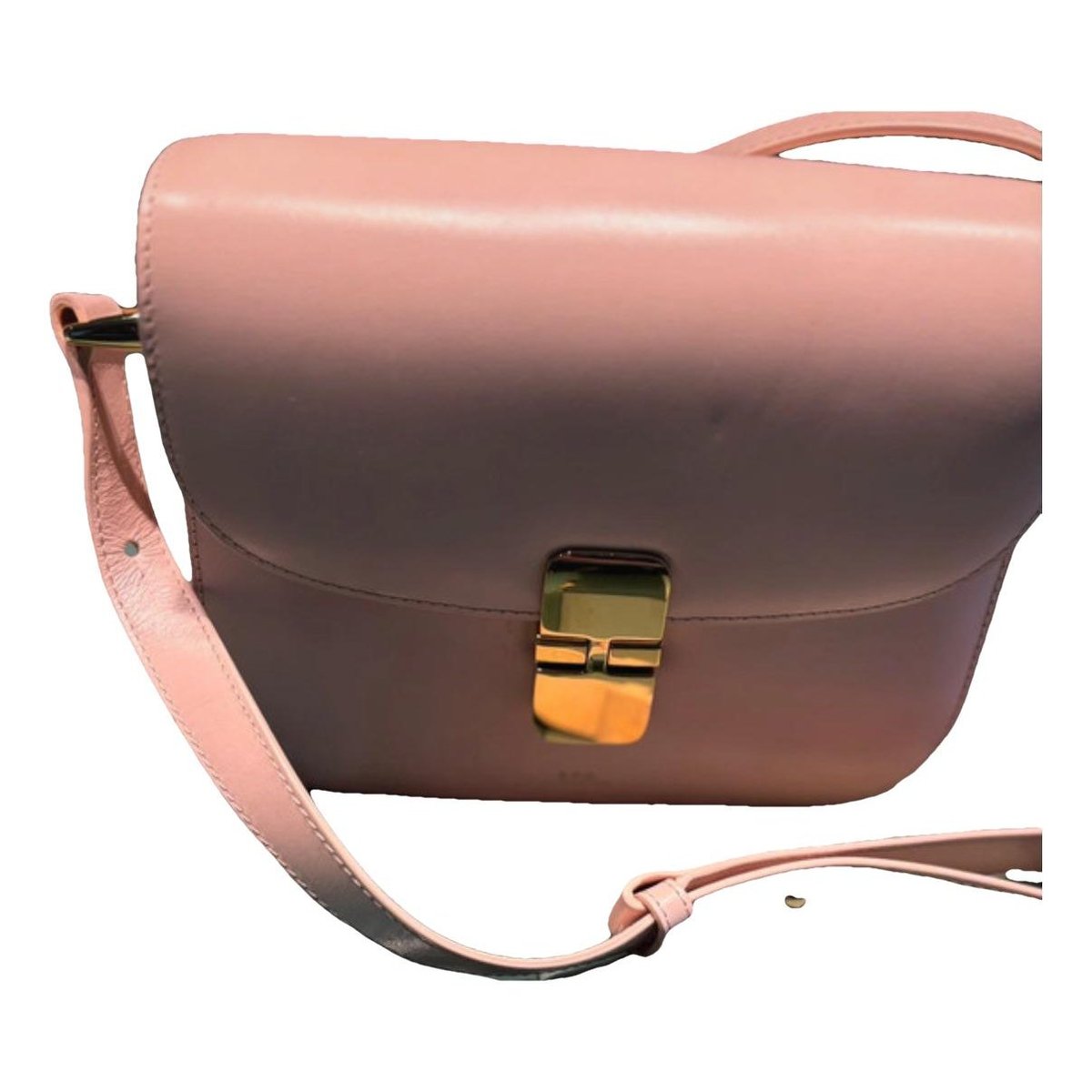 Vegan leather crossbody bag