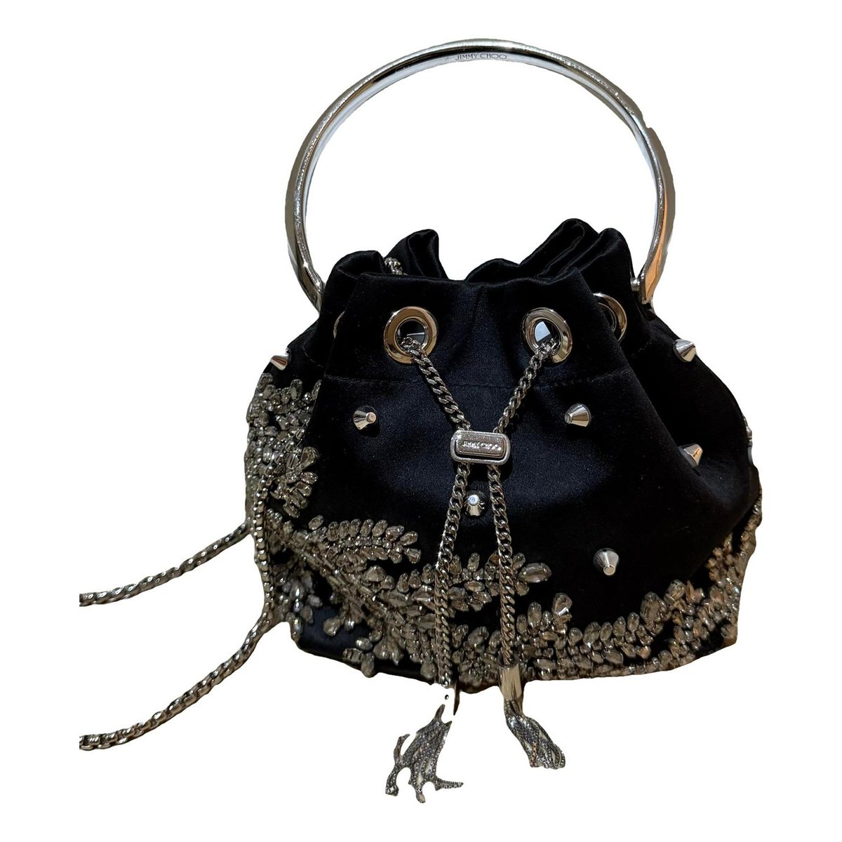 Bon silk handbag