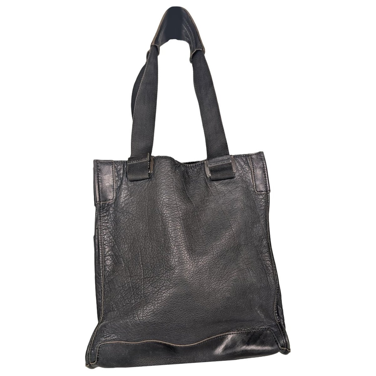 Leather tote