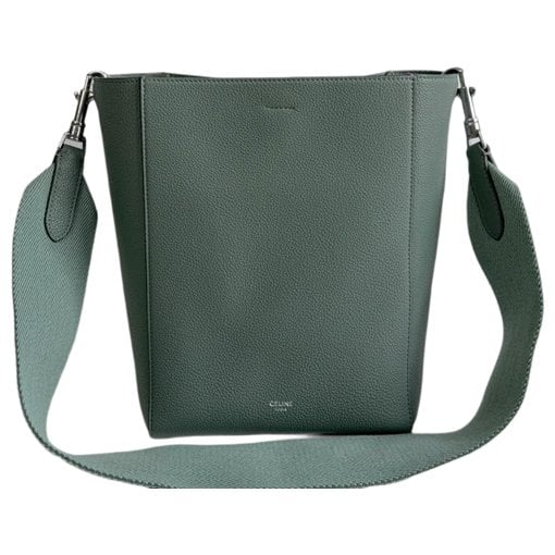 Seau Sangle leather handbag