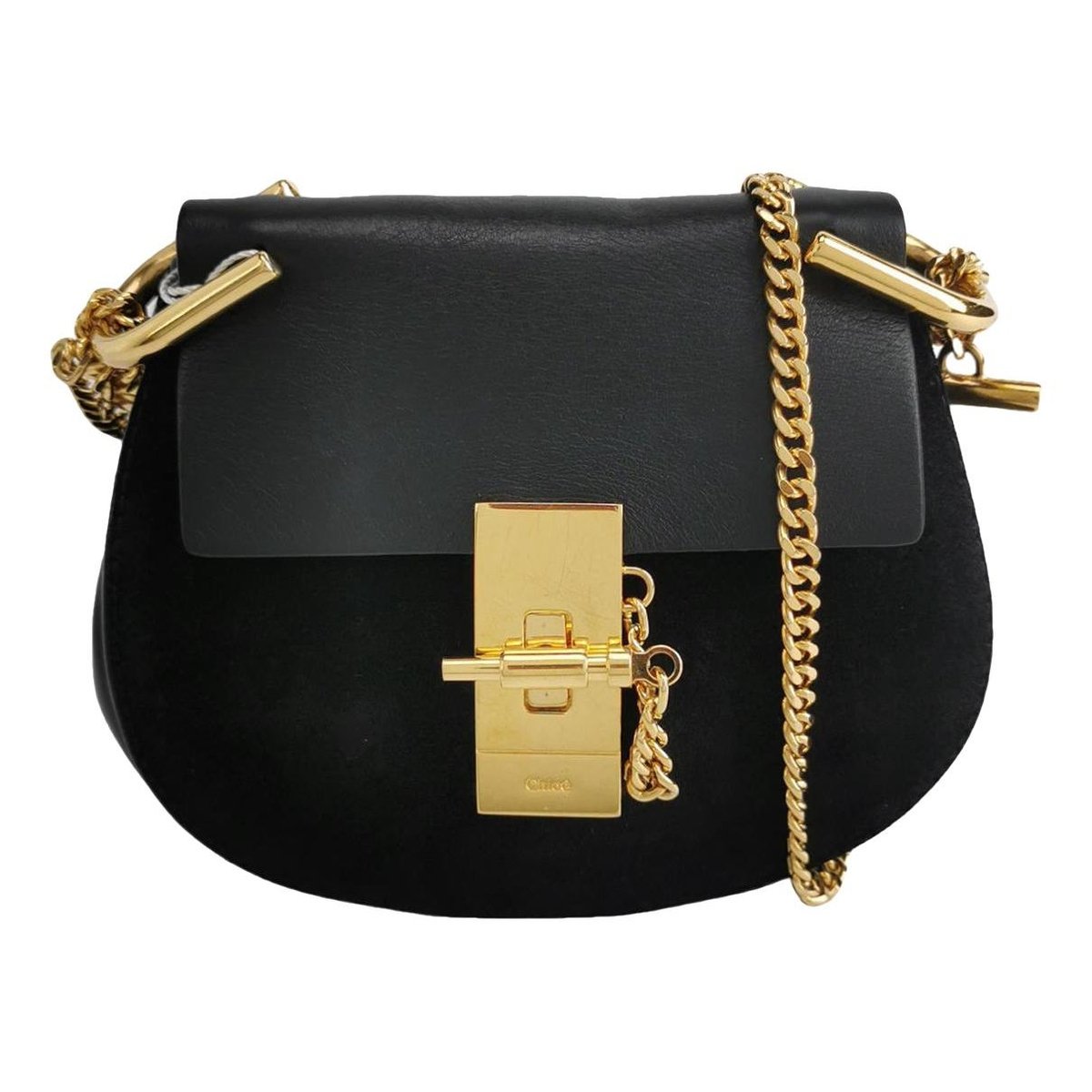Drew leather crossbody bag