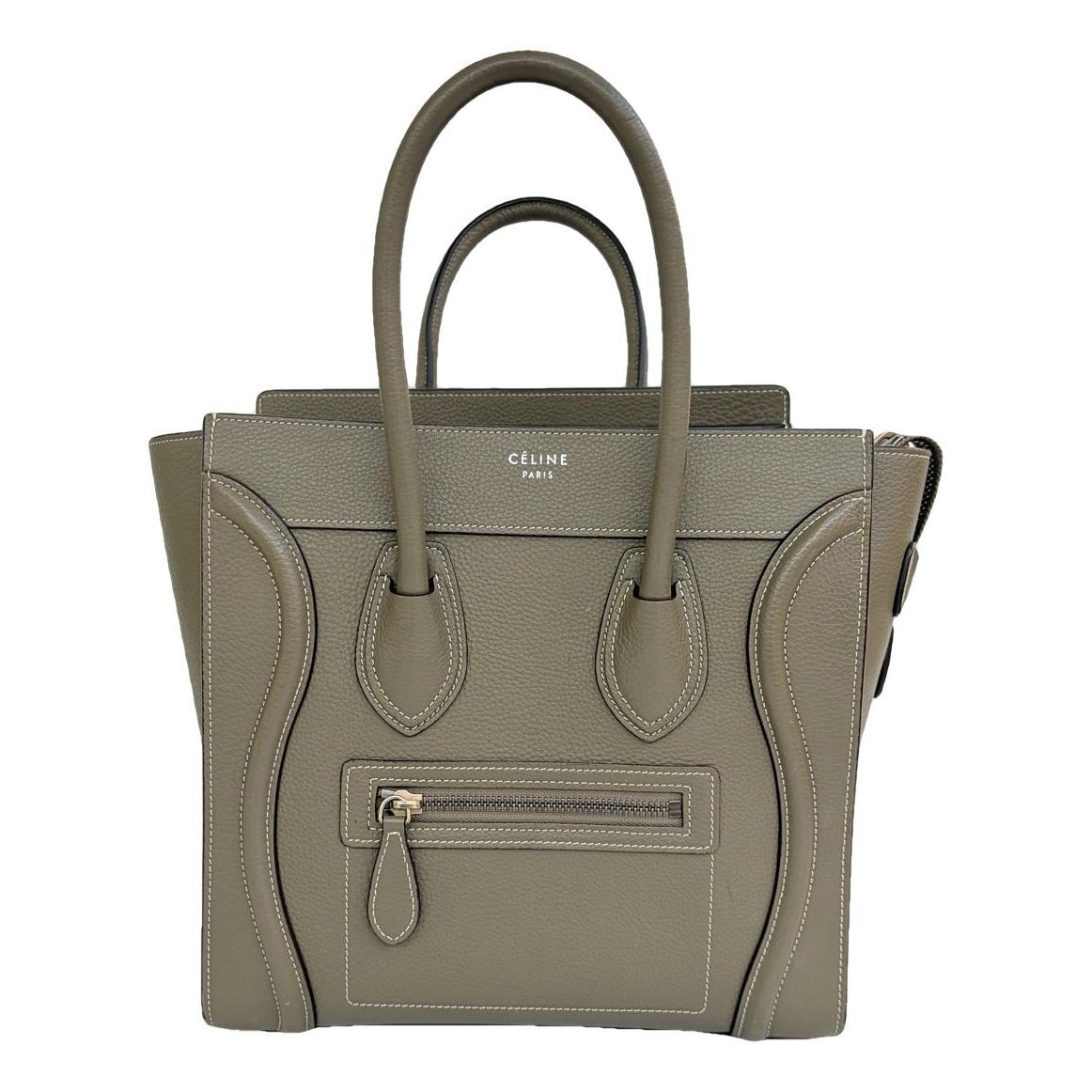 Luggage leather handbag