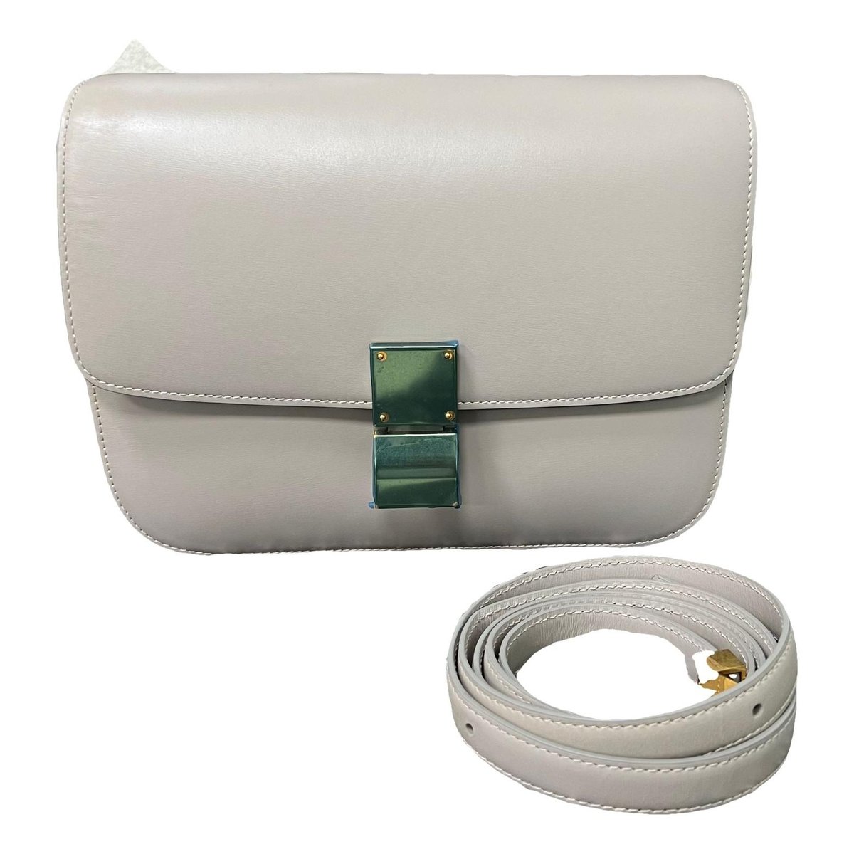 Classic leather handbag