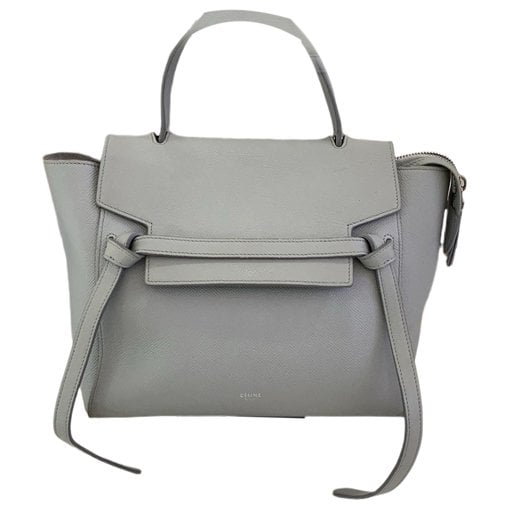Belt leather handbag