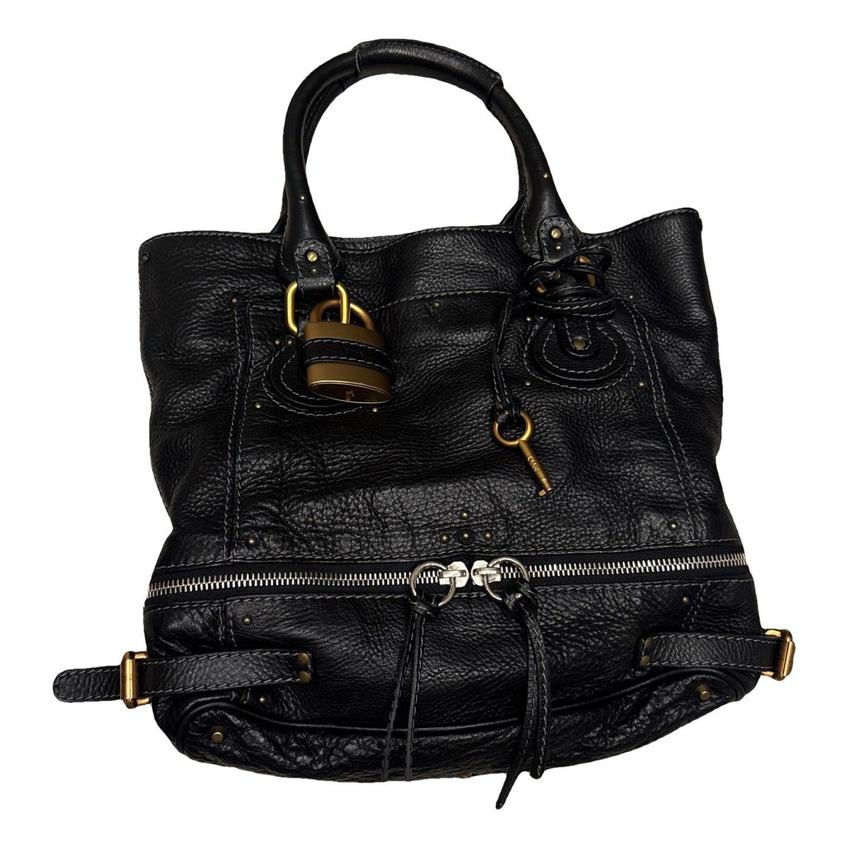 Paddington leather tote