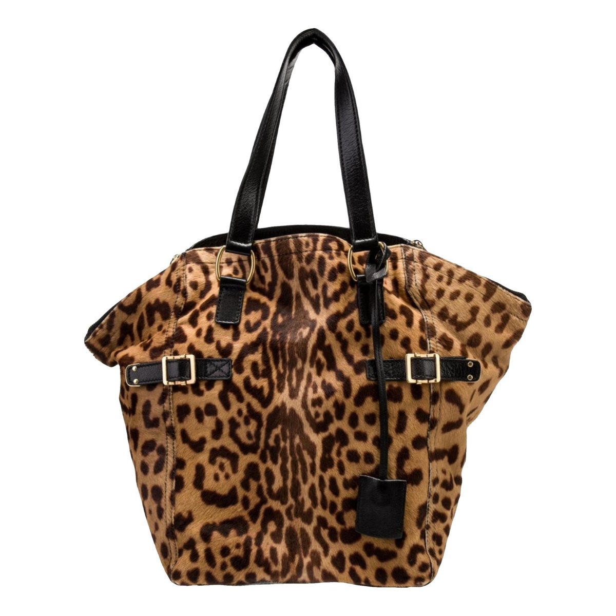 Downtown pony-style calfskin tote
