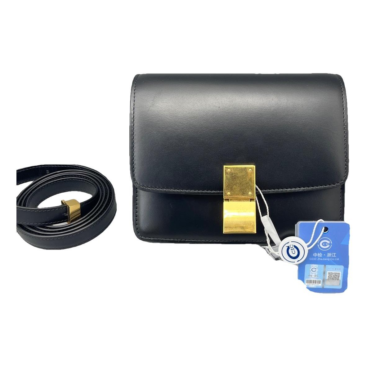 Classic leather handbag