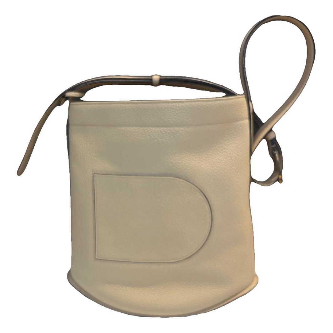 Pin leather crossbody bag