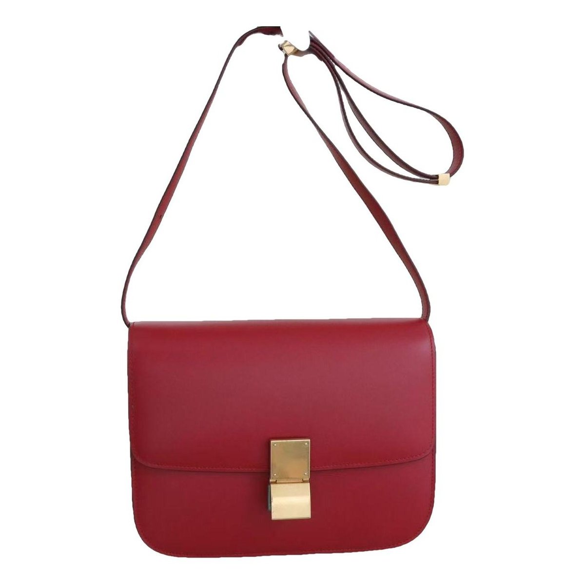 Classic leather crossbody bag
