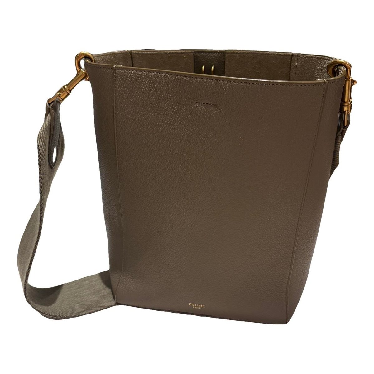 Seau Sangle leather tote