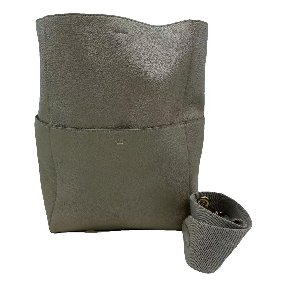 Seau Sangle leather tote