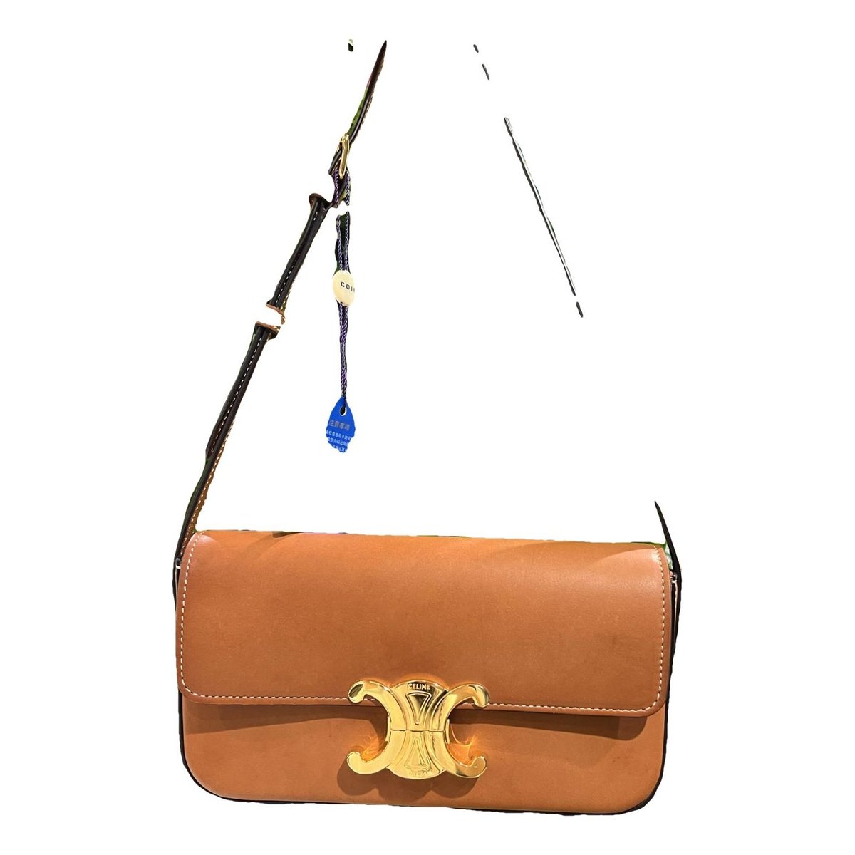 Triomphe Long leather handbag