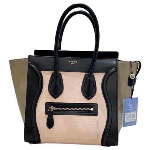 Luggage leather handbag