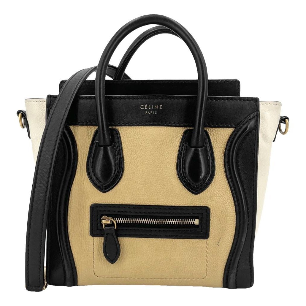 Luggage leather handbag