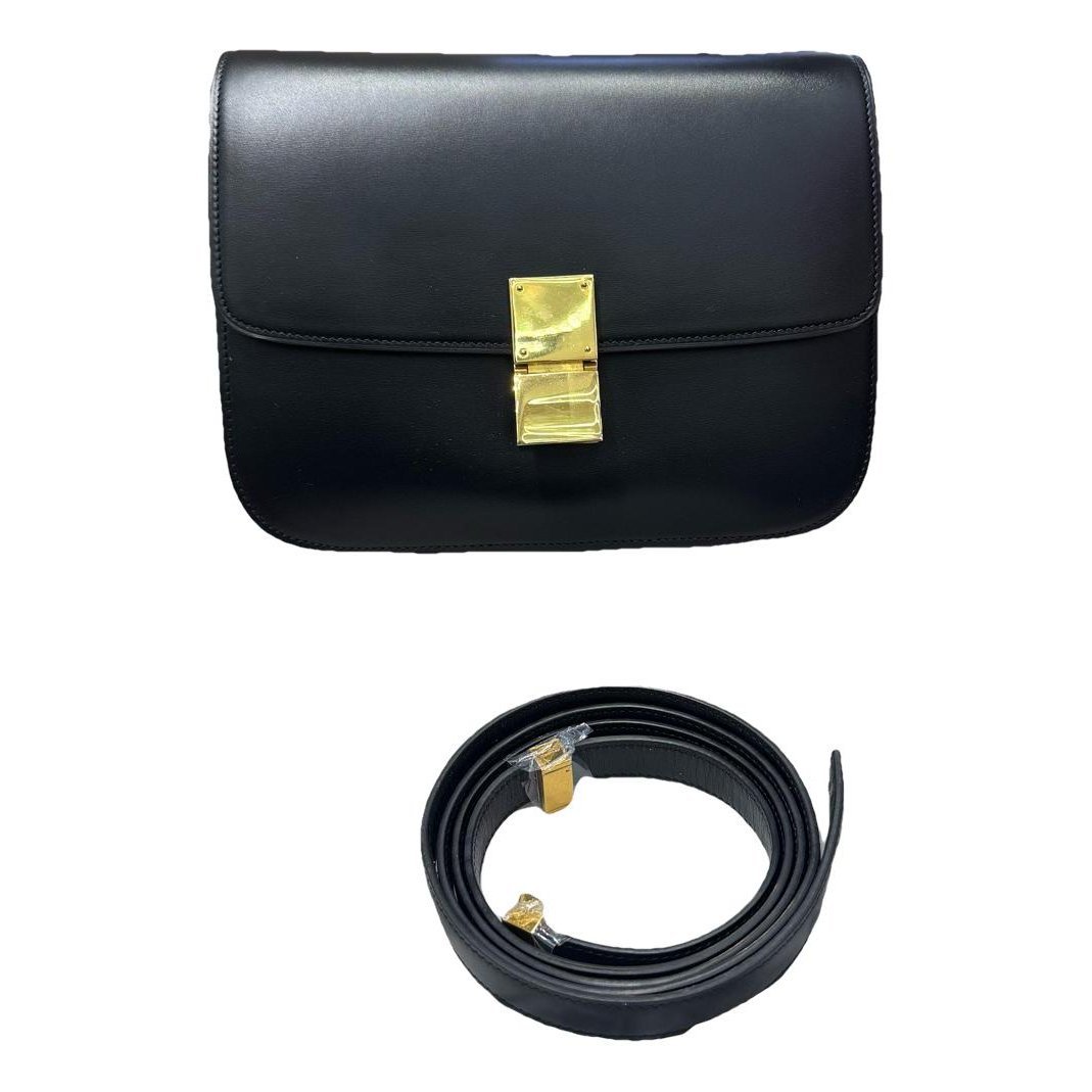 Classic leather handbag