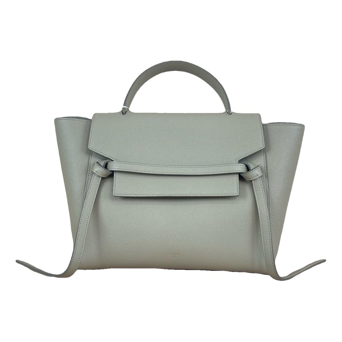 Belt leather handbag