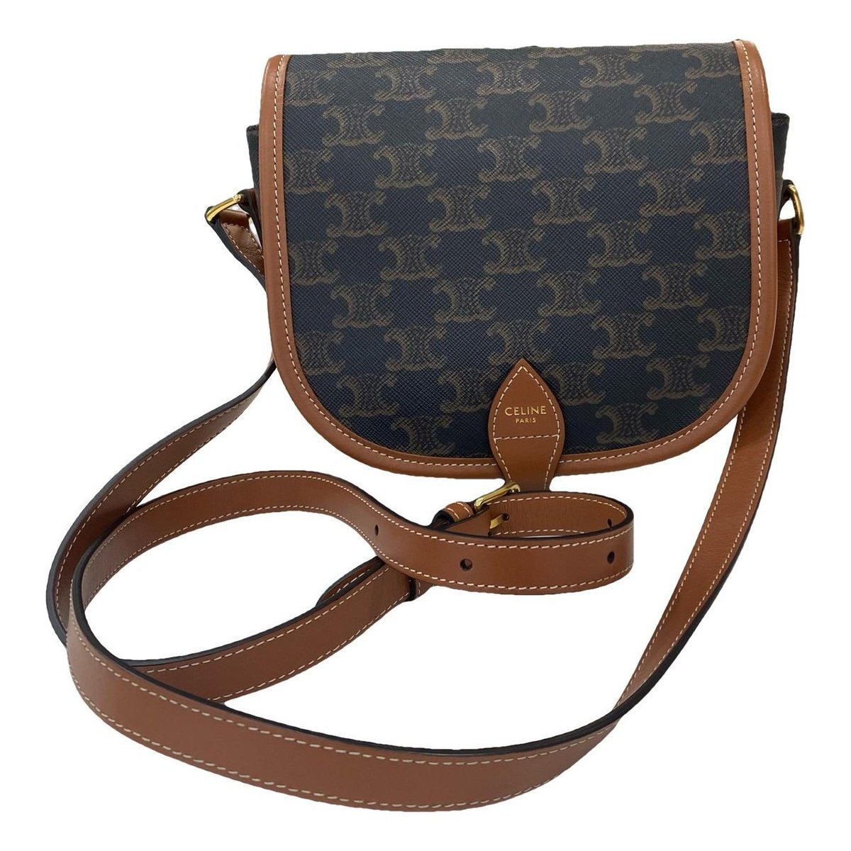 Folco leather handbag