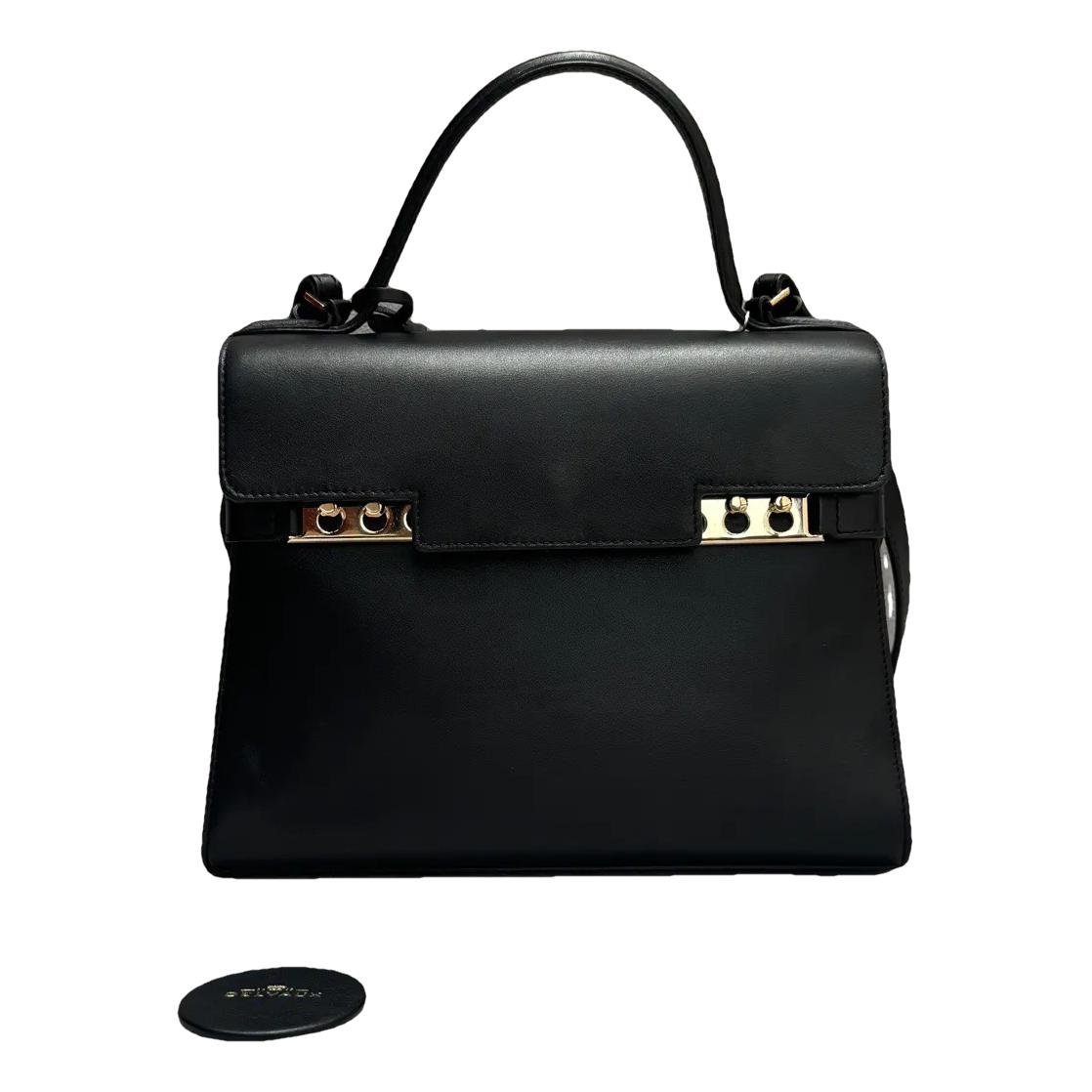 Tempête leather crossbody bag