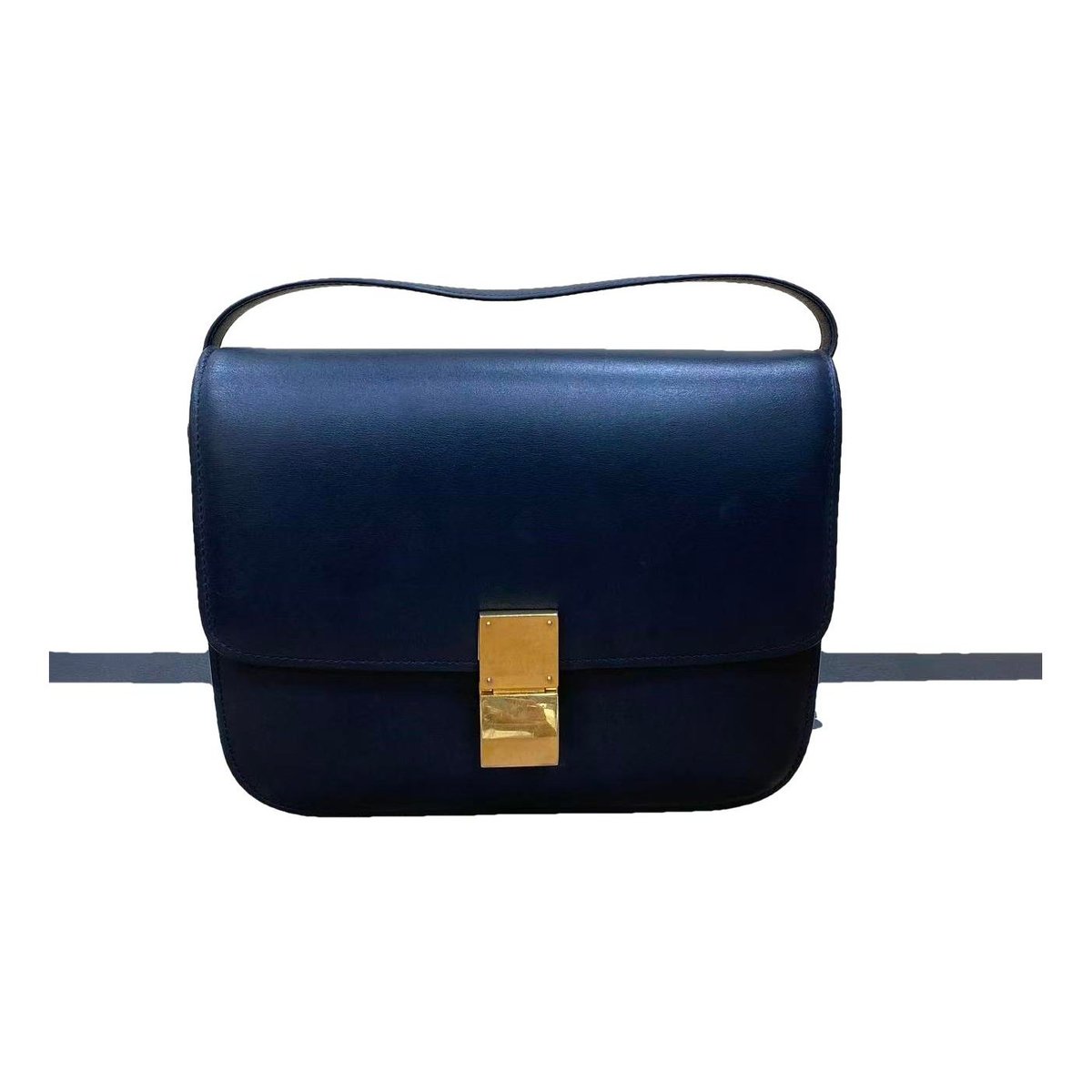 Classic leather handbag