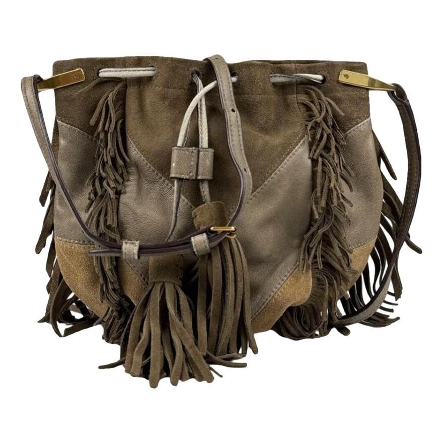 Leather crossbody bag